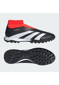 Adidas - Buty adidas Predator League Ll Jr Tf IG7715 czarne. Kolor: czarny. Materiał: guma, materiał. Szerokość cholewki: normalna. Sport: piłka nożna