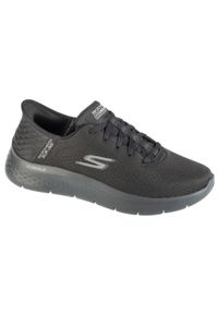 skechers - Buty do biegania męskie, Slip-Ins: Max Cushioning Premier 2.0. Kolor: czarny. Materiał: materiał, syntetyk