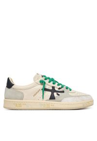 Premiata Sneakersy Clay Var 7262 Beżowy. Kolor: beżowy. Materiał: skóra, zamsz #1