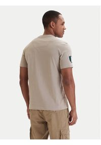 Aeronautica Militare T-Shirt 261TS2544UJ00592 Beżowy Regular Fit. Kolor: beżowy. Materiał: bawełna #2