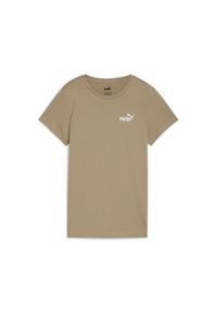 Puma Koszulka Ess+ Embroidery 84833167. Kolor: beżowy