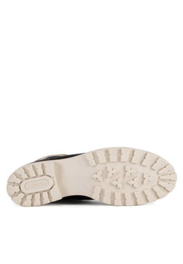 Remonte Trapery D0W77-03 Czarny. Kolor: czarny. Materiał: skóra