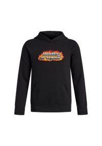 Bluza z kapturem dla dzieci Under Armour Rival Flamin. Typ kołnierza: kaptur. Kolor: czarny. Sport: fitness #1
