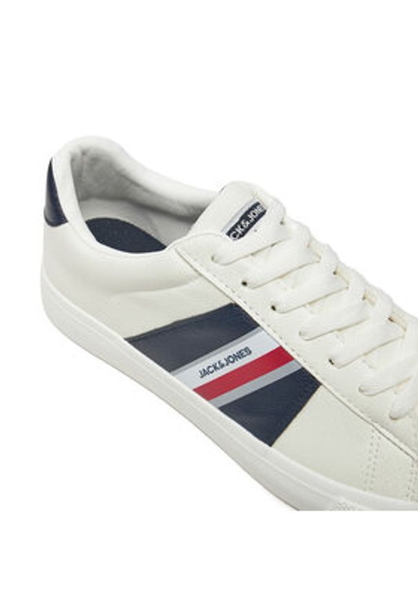 Jack & Jones - Jack&Jones Sneakersy 12257789 Biały. Kolor: biały. Materiał: skóra