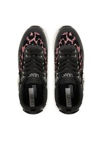Liu Jo Sneakersy Maxi Wonder 01 BF5009 PX682 Czarny. Kolor: czarny. Materiał: skóra #5