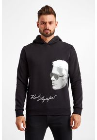 Karl Lagerfeld - Bluza KARL LAGERFELD. Typ kołnierza: kaptur. Wzór: nadruk #5
