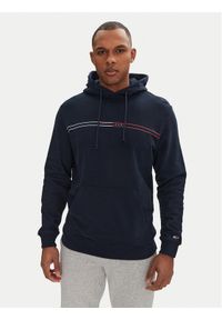 Tommy Jeans Bluza Entry Graphic DM0DM20847 Granatowy Regular Fit. Kolor: niebieski. Materiał: bawełna