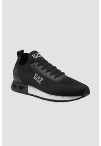 EA7 Emporio Armani - EA7 Czarne sneakersy, Rozmiar 43 1/3. Kolor: niebieski