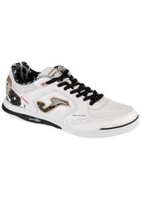 Buty piłkarskie halowe unisex Joma Top Flex Rebound halówki skórzane do futsalu. Kolor: czarny, wielokolorowy, biały. Materiał: skóra. Sport: piłka nożna #1