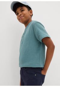 bonprix - Bermudy ze stretchem i regulowaną talią, regular fit. Kolor: niebieski #3