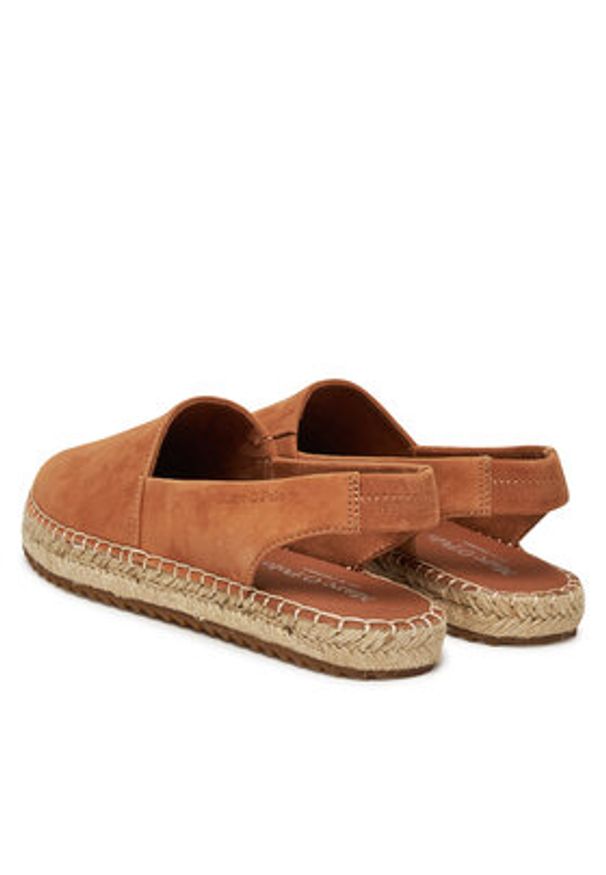 Marc O'Polo Espadryle RR2M3059 Brązowy. Kolor: brązowy. Materiał: skóra