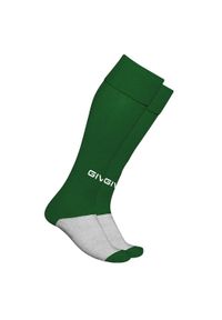 Getry piłkarskie dla dzieci Givova Calcio. Kolor: zielony. Materiał: poliester, elastan, bawełna. Sport: piłka nożna