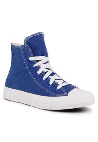 Converse Trampki Chuck Taylor All Star High 'Rush Blue' 166741C Niebieski. Kolor: niebieski. Materiał: materiał