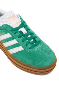 Adidas - adidas Sneakersy Gazelle Bold IH6455 Zielony. Kolor: zielony. Materiał: skóra, zamsz. Model: Adidas Gazelle #8
