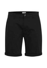 !SOLID - Solid Szorty materiałowe 21200395 Czarny Regular Fit. Kolor: czarny. Materiał: bawełna, materiał #6