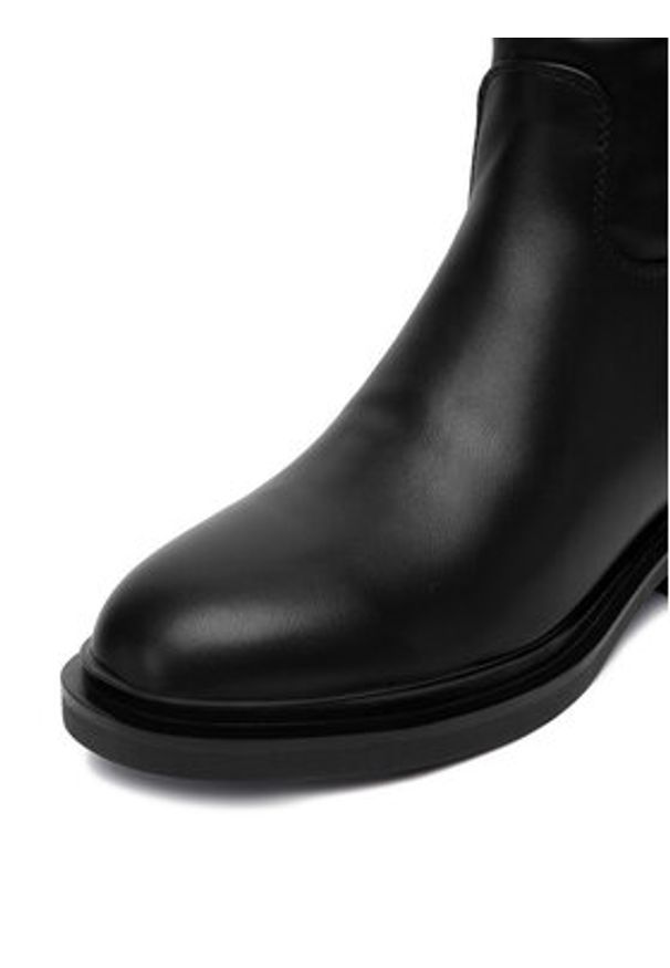 DeeZee Kozaki 5672 Czarny. Kolor: czarny. Materiał: syntetyk, materiał