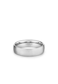 W.KRUK - Obrączka ślubna srebrna Sassi męska. Materiał: srebrne. Kolor: srebrny. Wzór: gładki #1