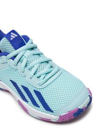 Adidas - adidas Buty do tenisa Courtflash IF9105 Turkusowy. Kolor: turkusowy. Materiał: mesh, materiał. Sport: tenis