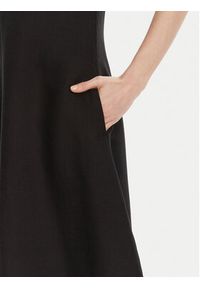 Weekend Max Mara Sukienka codzienna Egoista 2515221072 Czarny Regular Fit. Okazja: na co dzień. Kolor: czarny. Materiał: len. Typ sukienki: proste. Styl: casual #4