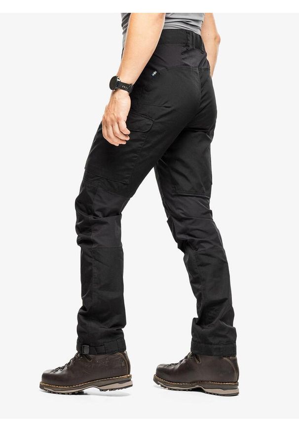 Fjällräven - Spodnie turystyczne męskie Fjallraven Kaipak Trousers. Kolor: czarny. Sezon: lato. Sport: turystyka piesza