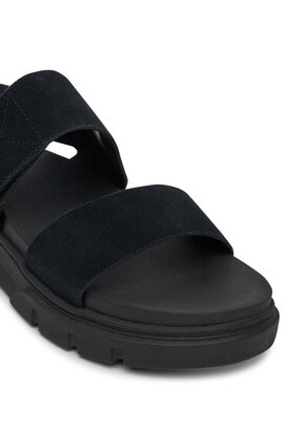 Timberland Sandały Greyfield 2 TB0A61N4EK41 Czarny. Kolor: czarny. Materiał: skóra, zamsz