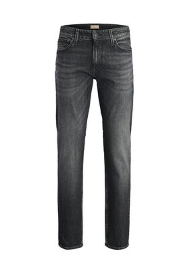 Jack & Jones Jeansy Clark Vintage 12278239 Czarny Skinny Fit. Kolor: czarny. Styl: vintage