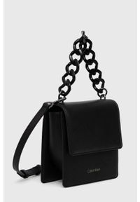 Calvin Klein Torebka kolor czarny. Kolor: czarny. Rodzaj torebki: na ramię #5