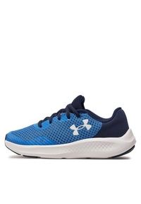 Under Armour Buty do biegania Ua Bgs Charged Pursuit 3 3024987-401 Niebieski. Kolor: niebieski #2