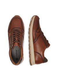 Rieker Sneakersy B0504-24 Brązowy. Kolor: brązowy. Materiał: skóra #6