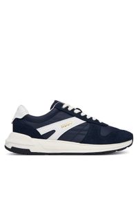 Hugo - HUGO Sneakersy GO3 50573605 Granatowy. Kolor: niebieski. Materiał: zamsz, skóra #1