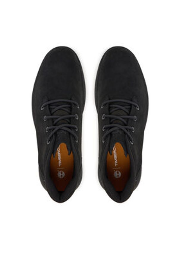 Timberland Sneakersy Allston TB0A69Q5W051 Czarny. Kolor: czarny. Materiał: nubuk, skóra