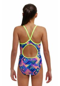 FUNKITA - Funkita kostium kąpielowy Be Squere junior. Kolor: niebieski