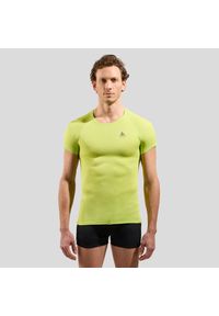 Odlo - Koszulka z krótkim rękawem męska ODLO Active F-Dryight Eco. Kolor: zielony. Długość rękawa: krótki rękaw. Długość: krótkie. Sport: fitness