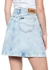 Lee - SPÓDNICA JEANSOWA LEE SEASONAL SKIRT GET LIGHT L38VGGSM. Materiał: jeans