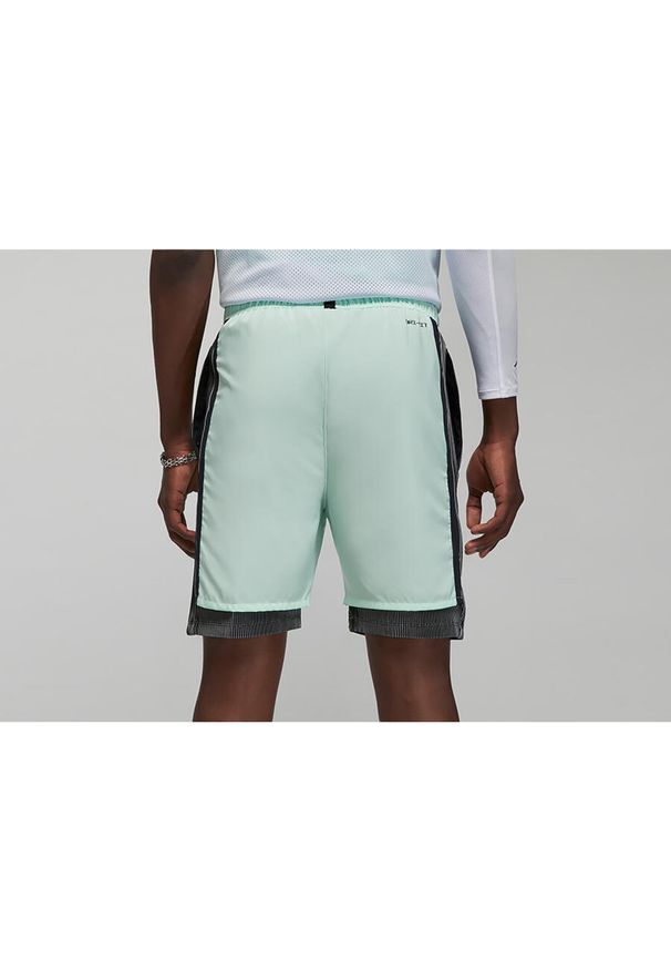 Nike - Spodenki męskie nike air jordan dri-fit sport statement shorts mint foam. Kolor: zielony. Technologia: Dri-Fit (Nike). Długość: krótkie. Sezon: lato