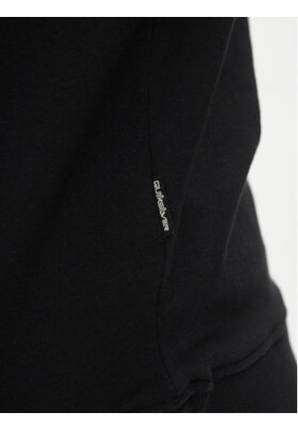 Quiksilver Bluza EQYFT05094 Czarny Regular Fit. Kolor: czarny. Materiał: bawełna