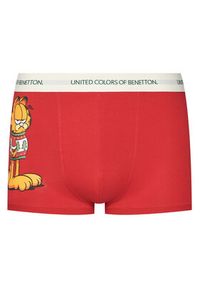 United Colors of Benetton - United Colors Of Benetton Bokserki 32IM2X017 Czerwony. Kolor: czerwony. Materiał: bawełna #7