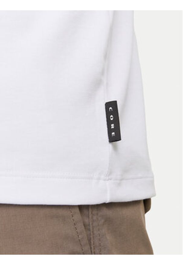 Jack & Jones - Jack&Jones T-Shirt Fusion 12273120 Biały Regular Fit. Kolor: biały. Materiał: syntetyk