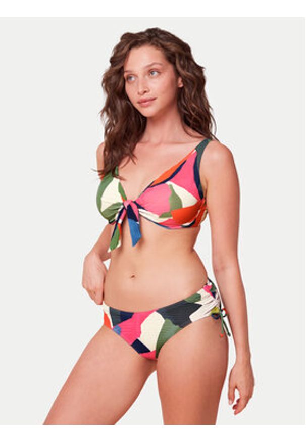 Triumph Dół od bikini Summer Expression 10218074 Kolorowy. Materiał: syntetyk. Wzór: kolorowy