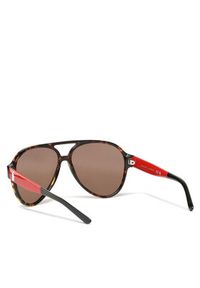 Polo Ralph Lauren Okulary przeciwsłoneczne 0PH4130 Brązowy. Kolor: brązowy