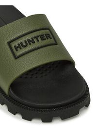 Hunter Klapki HFRU0005251 Zielony. Kolor: zielony. Materiał: syntetyk #6