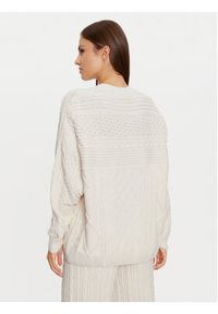 Adidas - adidas Bluza JN8318 Écru Regular Fit. Materiał: syntetyk #4