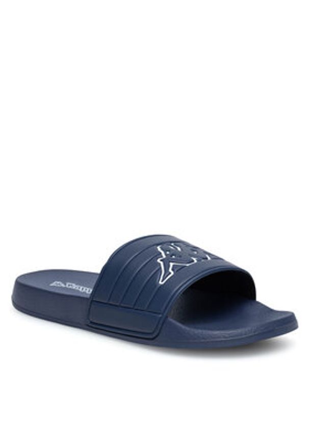 Kappa Klapki SS24-M1 Granatowy. Kolor: niebieski. Materiał: syntetyk