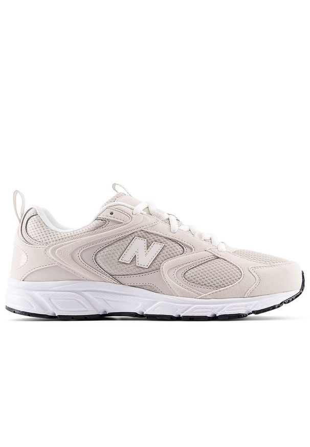 Buty unisex New Balance U4084S0 - beżowe. Kolor: beżowy. Materiał: syntetyk, materiał. Szerokość cholewki: normalna. Sezon: lato. Sport: turystyka piesza