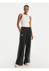 Kappa Spodnie dresowe Banda Malorie 37256WW Czarny Regular Fit. Kolor: czarny. Materiał: bawełna #4
