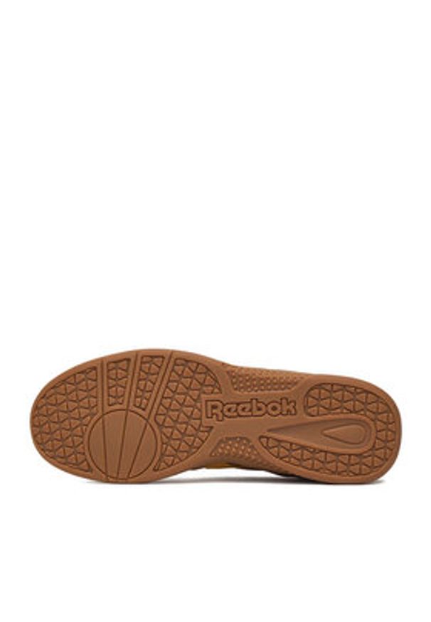 Reebok Sneakersy SS-HAMMER STREET 100244682 Brązowy. Kolor: brązowy. Materiał: skóra, zamsz