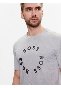 BOSS - Boss T-Shirt 50488831 Szary Regular Fit. Kolor: szary. Materiał: bawełna #4