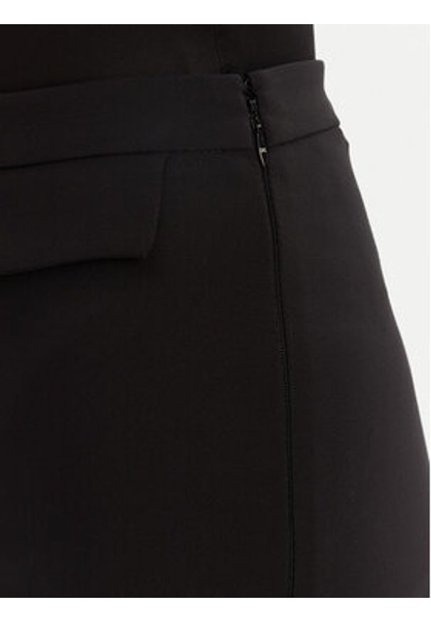 Elisabetta Franchi Spodnie materiałowe PA-077-51E2-V320 Czarny Regular Fit. Kolor: czarny. Materiał: syntetyk