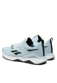 Reebok Sneakersy NANOFLEX TR 2 100033772 Niebieski. Kolor: niebieski. Materiał: materiał #3