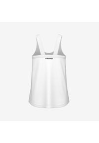 Head - SPIRIT Tank Top Girls. Kolor: biały. Sport: tenis